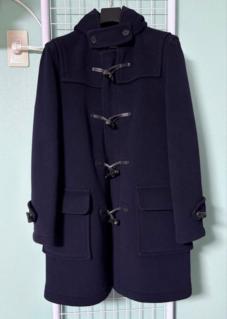 Gloverall ダッフルコート ネイビー