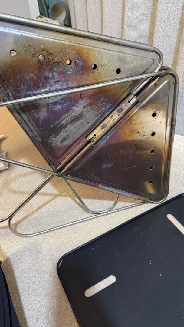  Peak（スノーピーク） 焚き火台Lスターターセット＋追加アクセサリー