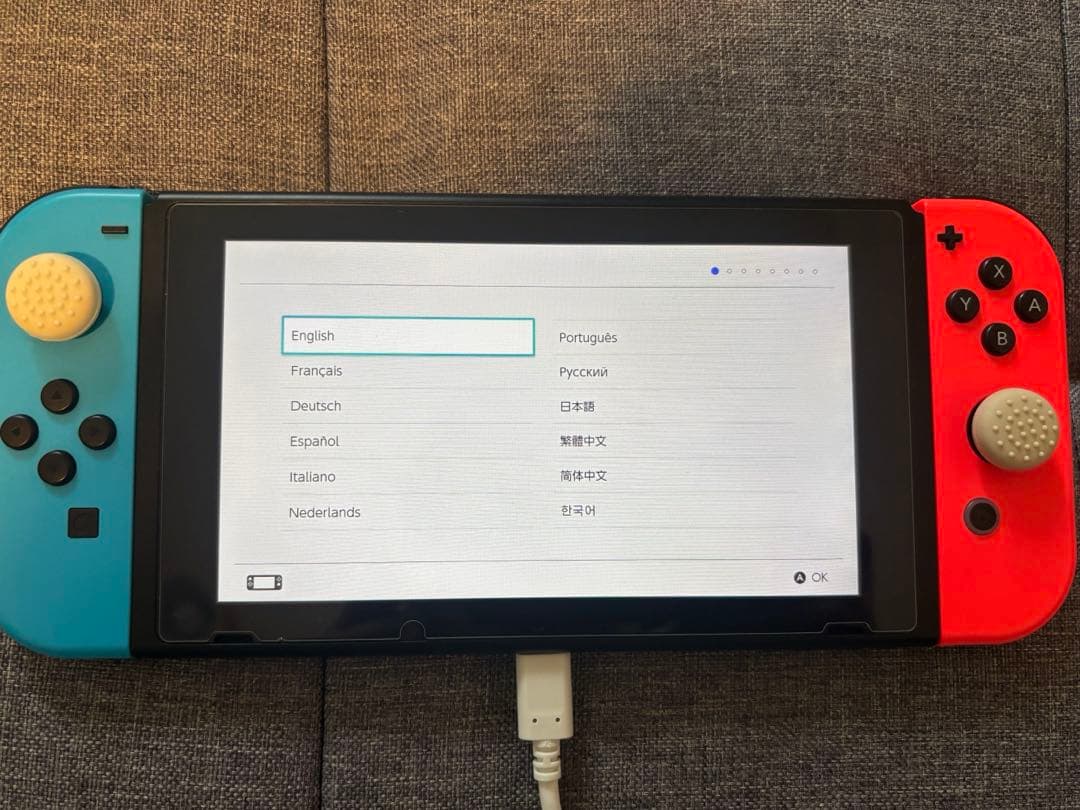 【全動作確認済】Nintendo Switch 本体 全動作可、確認済　箱無し