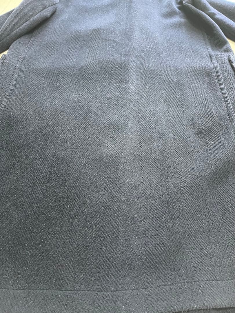 【美品】グローバーオール ヘリンボーン ダッフルコート　S サイズ大きめMも可