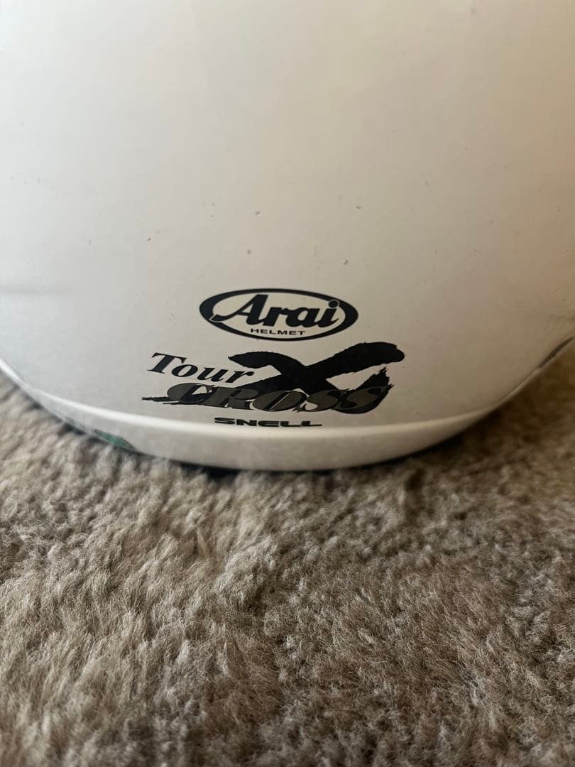 Arai ツアークロス　ホワイト　M 57〜58