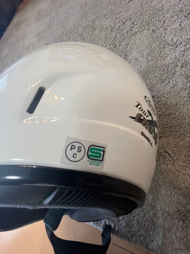 Arai ツアークロス　ホワイト　M 57〜58