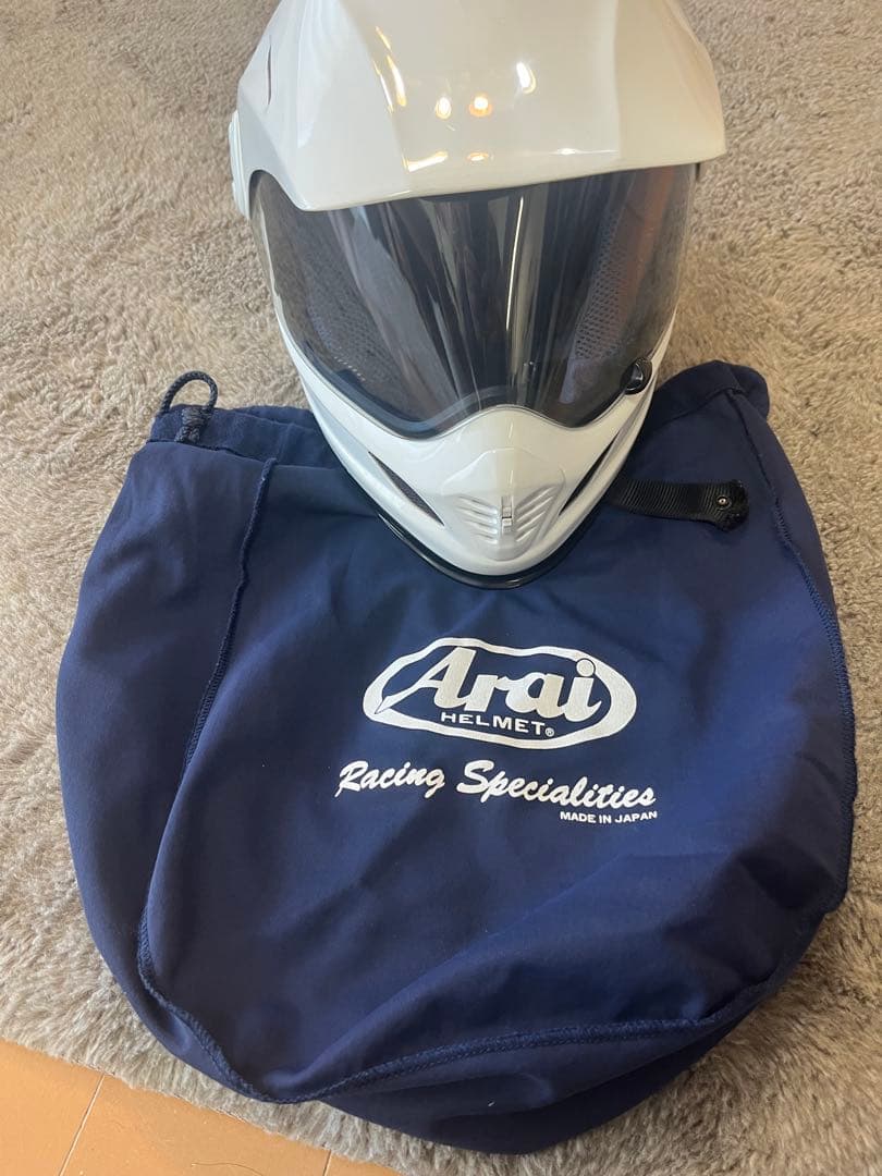 Arai ツアークロス　ホワイト　M 57〜58