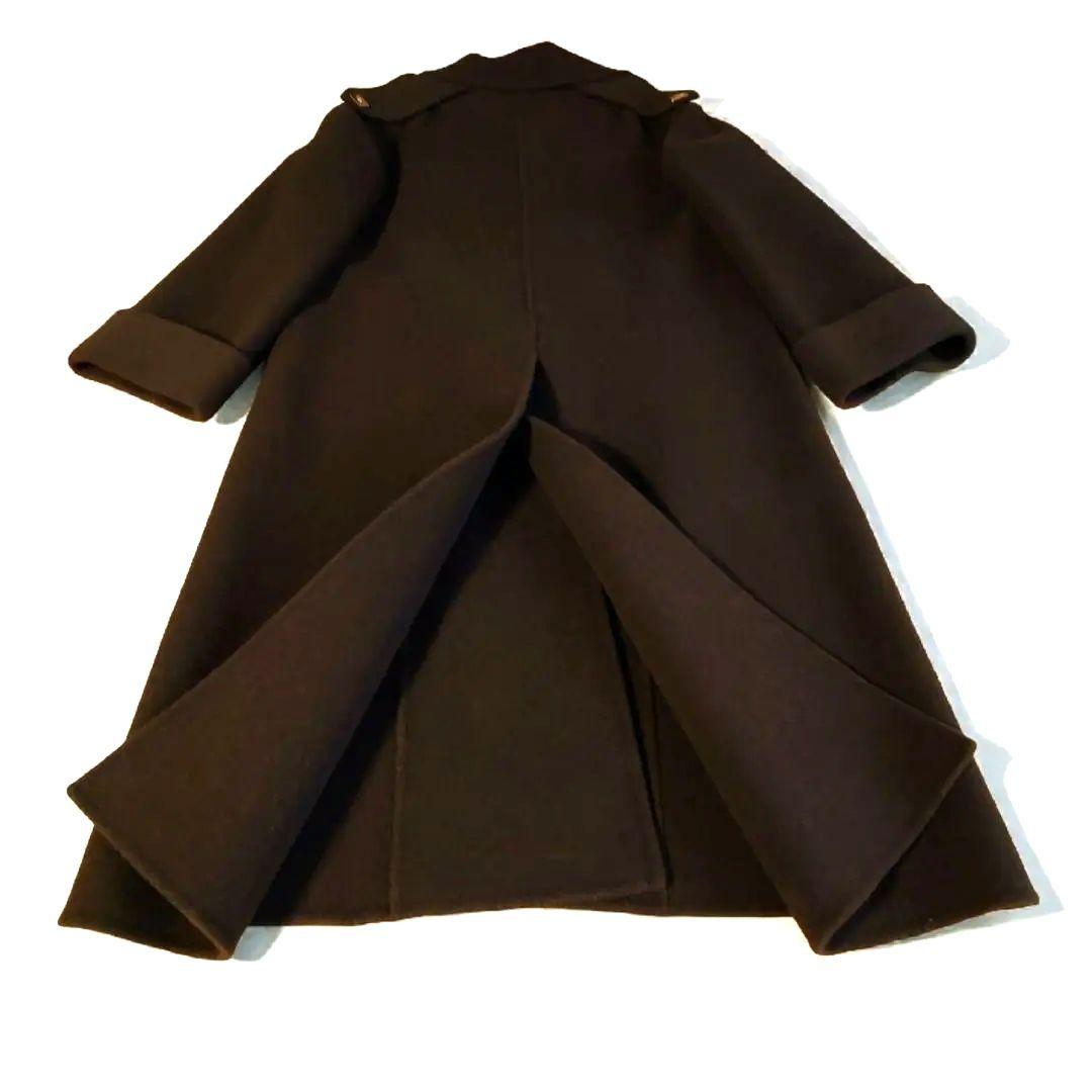 そら美品 Salvatore Ferragamo ロングチェスターコート