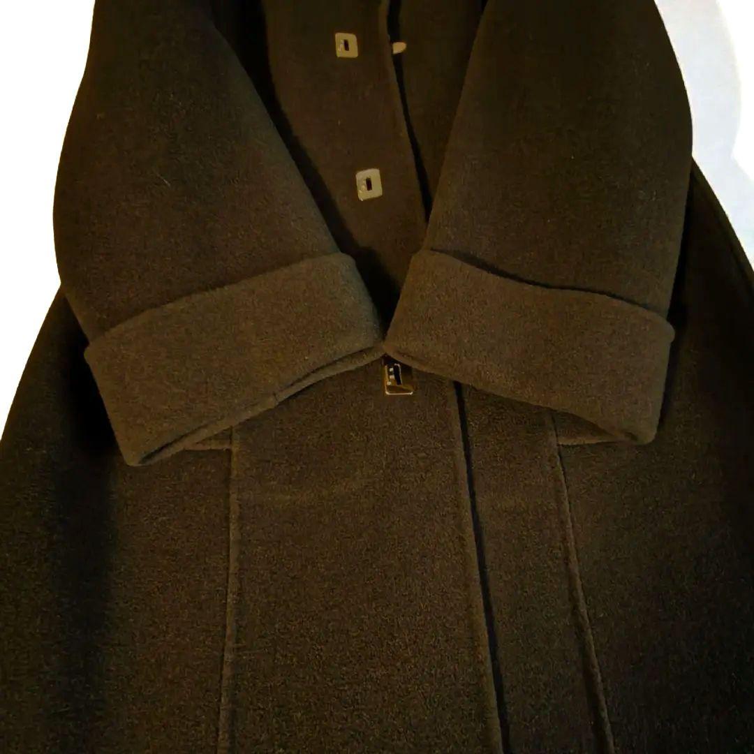 そら美品 Salvatore Ferragamo ロングチェスターコート