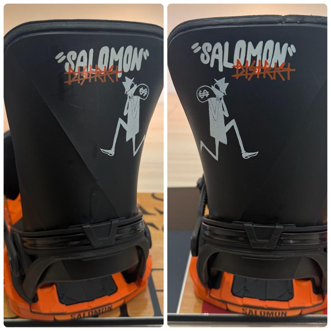 ホリデイ　スノーボード　バインディング　サロモン　美品　147