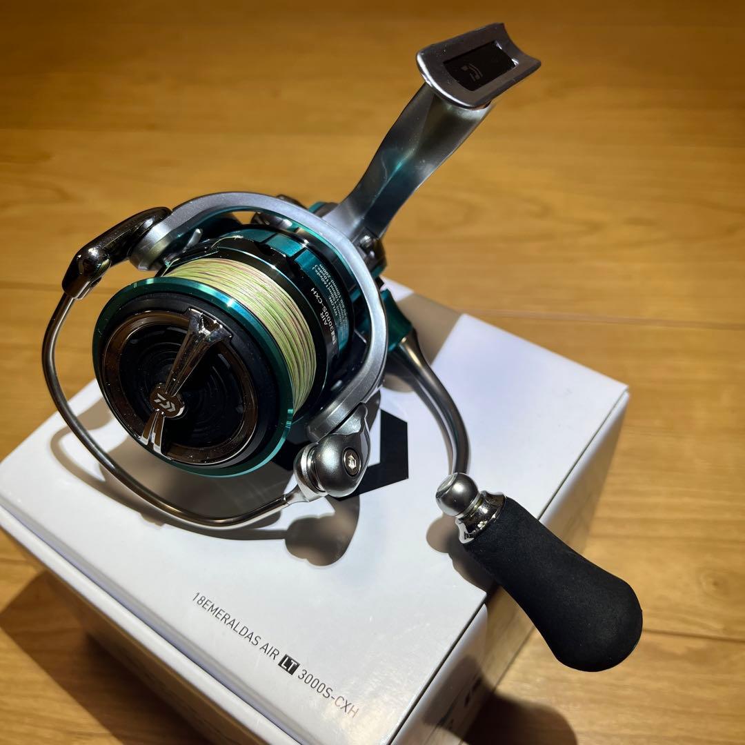 エメラルダス AIR LT 3000S-CXH エメラルダスエアエギングリール