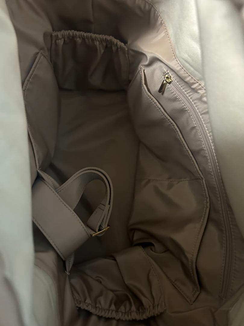 ベージュ トートバッグ APRILY