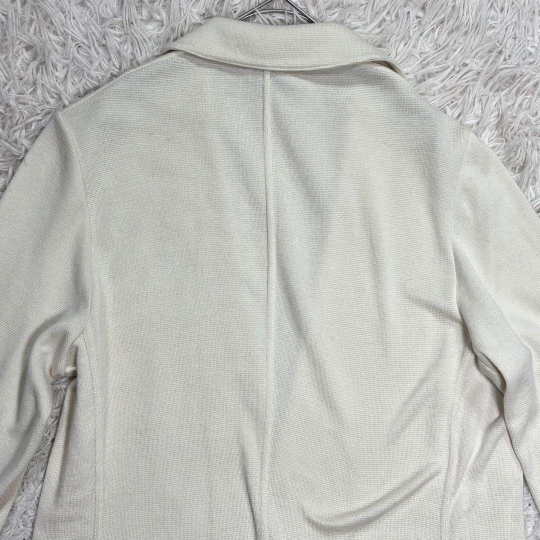 美品　LARDINI ラルディーニ コットンニットジャケット　イタリア製　M