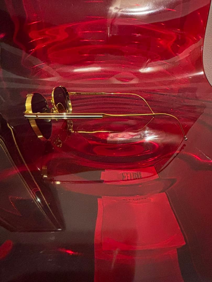 あさってのジョー トムブラウン サングラス 丸型 ブルー