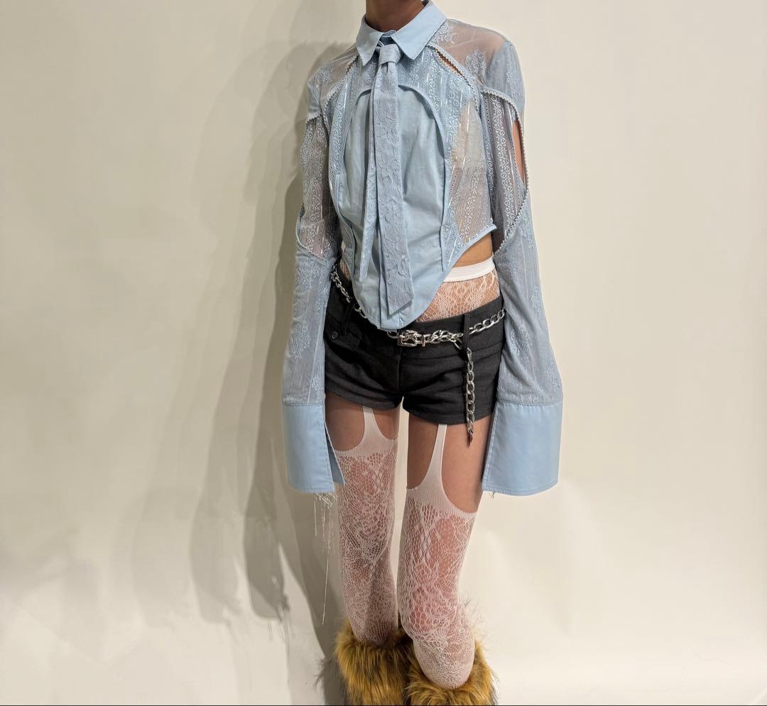 パンツ SCURPTER Tailored Micro Shorts