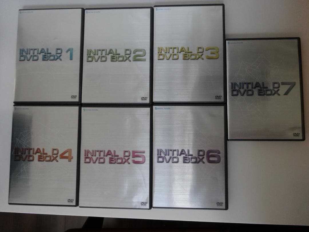 頭文字D DVD BOX First & Second Stage セット