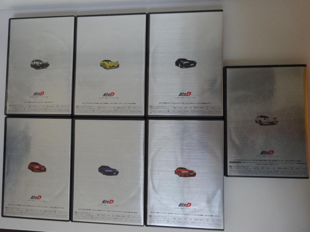 頭文字D DVD BOX First & Second Stage セット