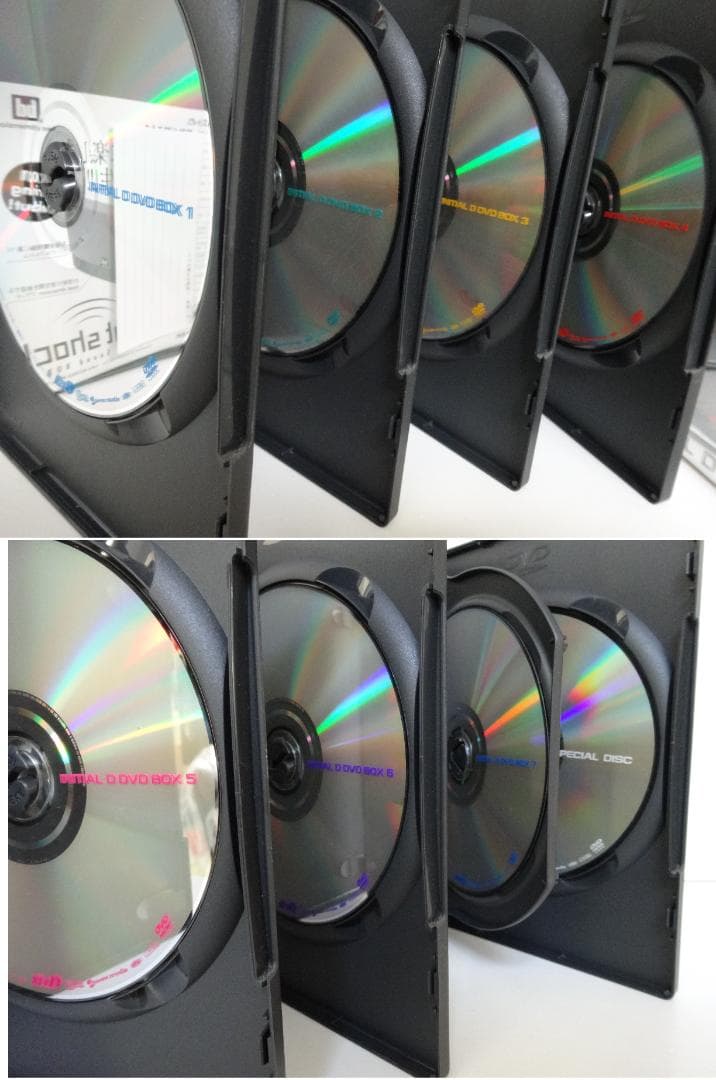 頭文字D DVD BOX First & Second Stage セット