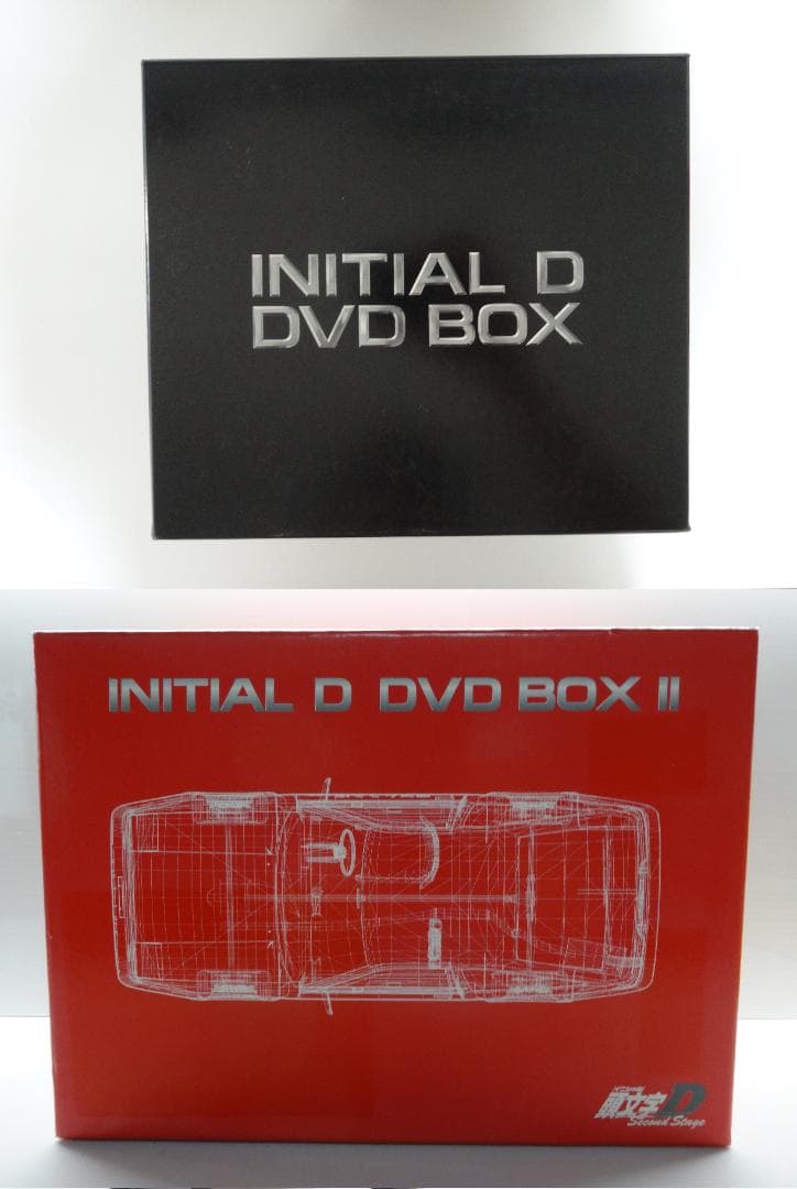 頭文字D DVD BOX First & Second Stage セット