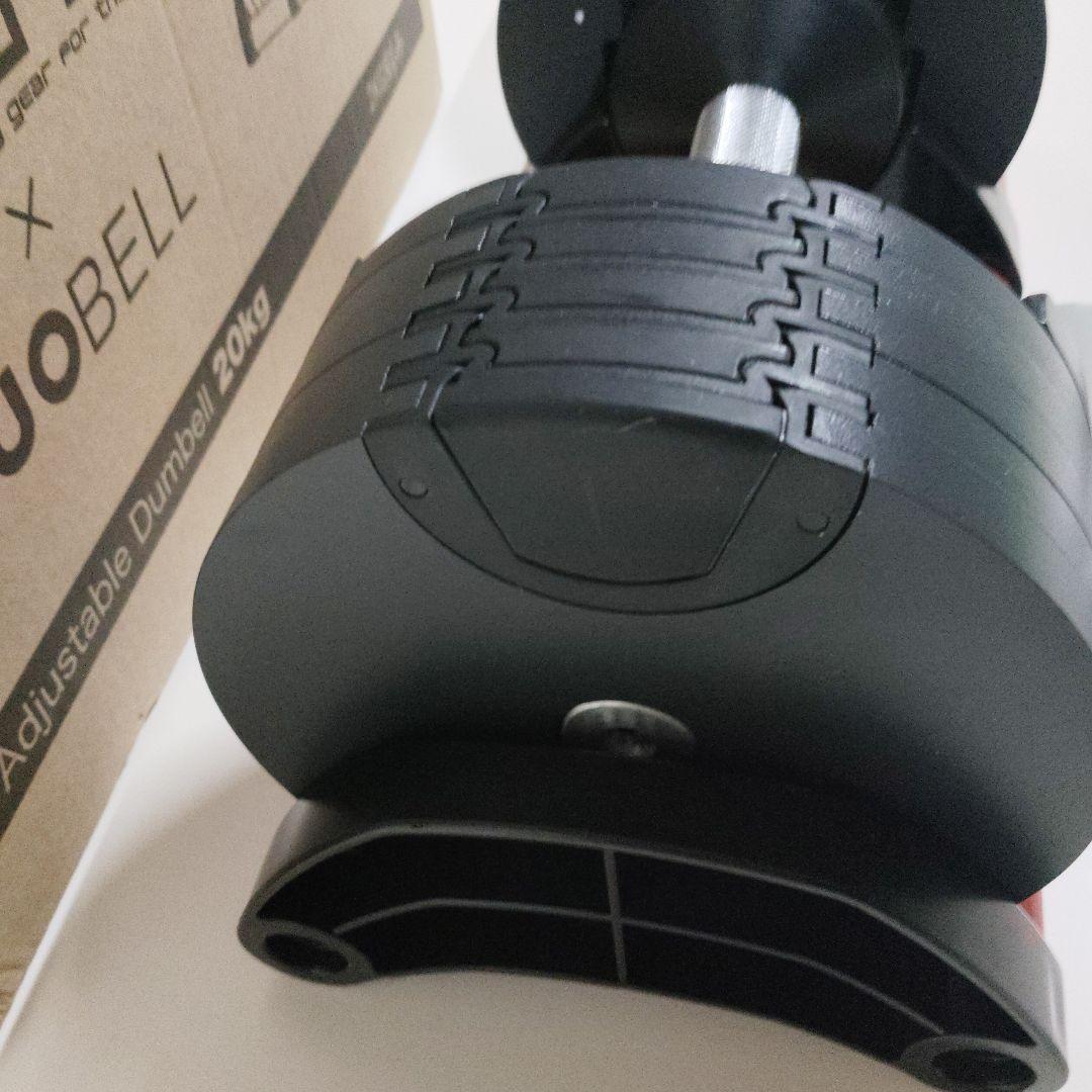 NÜOBELL 　可変式ダンベル 20kg 2キロ刻み　 フレックスベル