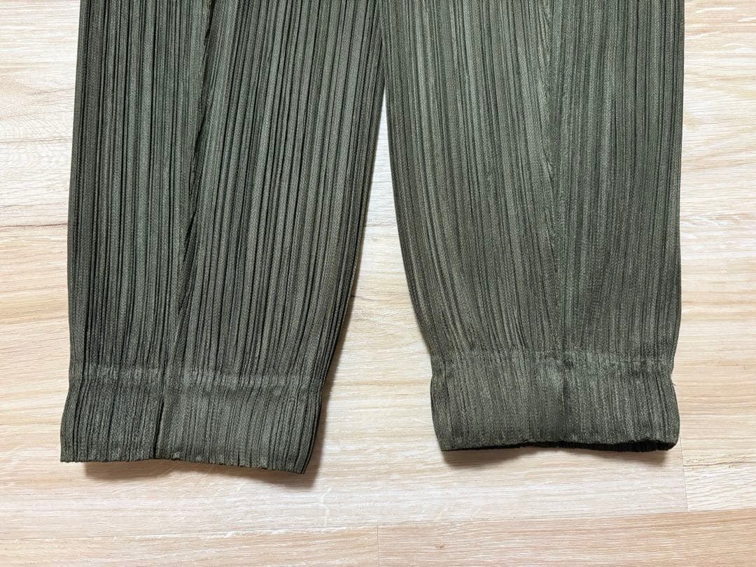 プリーツプリーズ PLEATS PLEASE カーゴパンツ カーキ 3