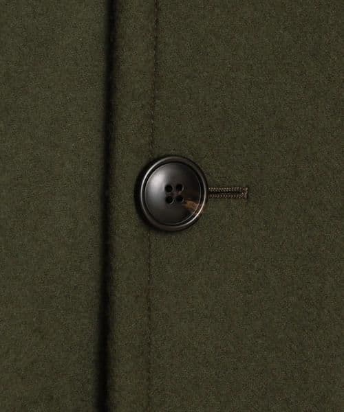 美品　B＆Yユナイテッドアローズ HAMILTON WOOL MIX Pコート