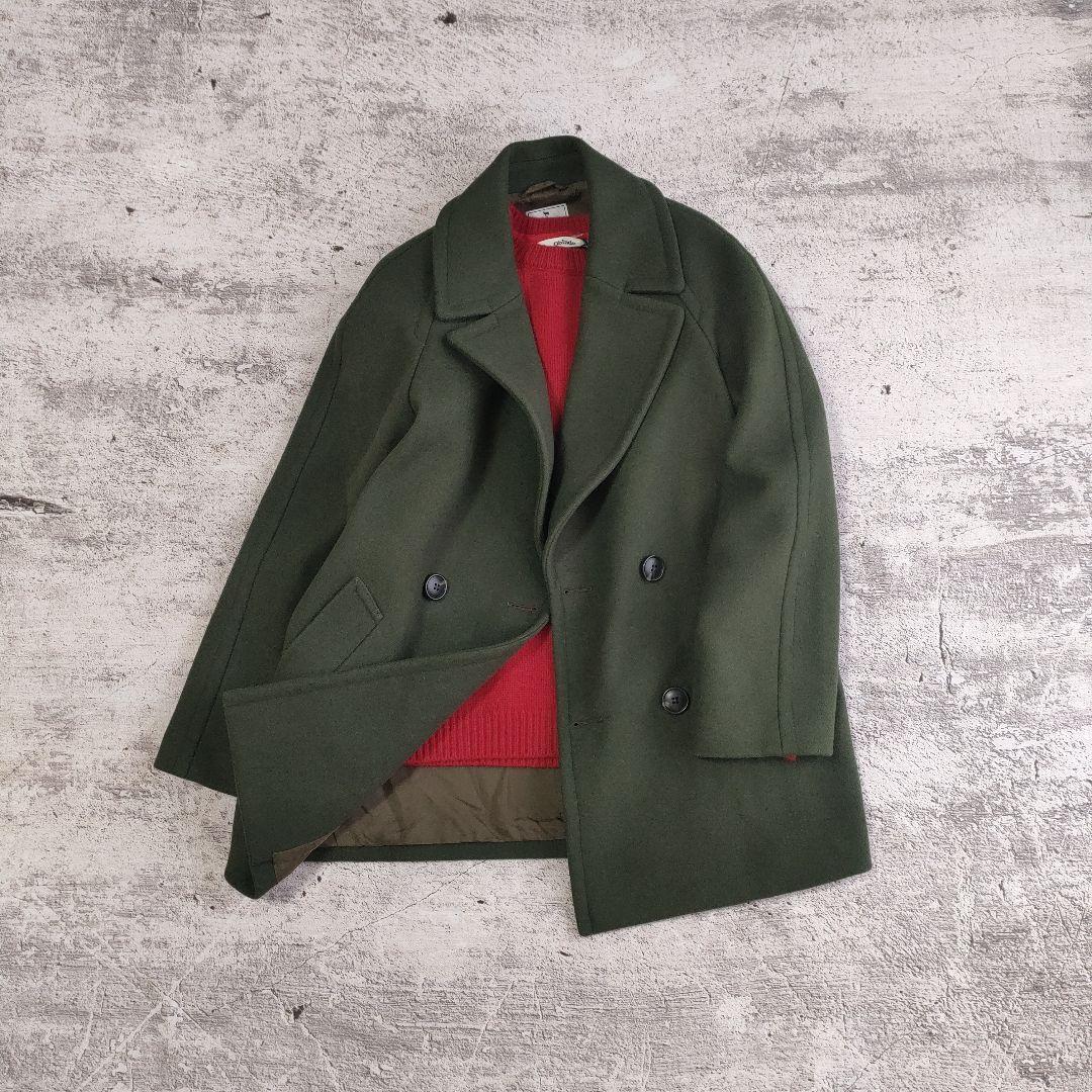 美品　B＆Yユナイテッドアローズ HAMILTON WOOL MIX Pコート