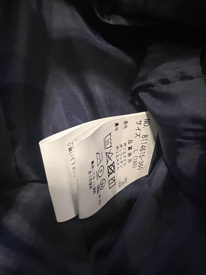 メゾピアノ　スーツLサイズ　卒業式