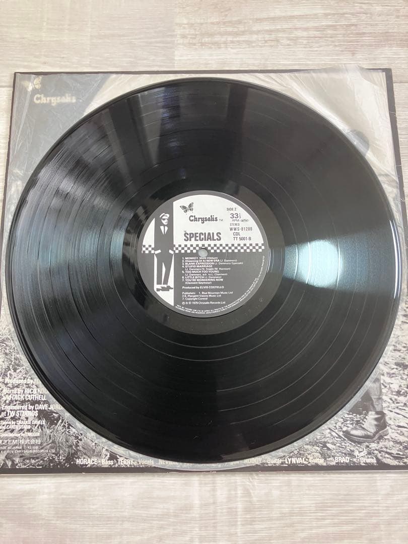 SPECIALS スペシャルズ　パンク　スカ　LPレコード