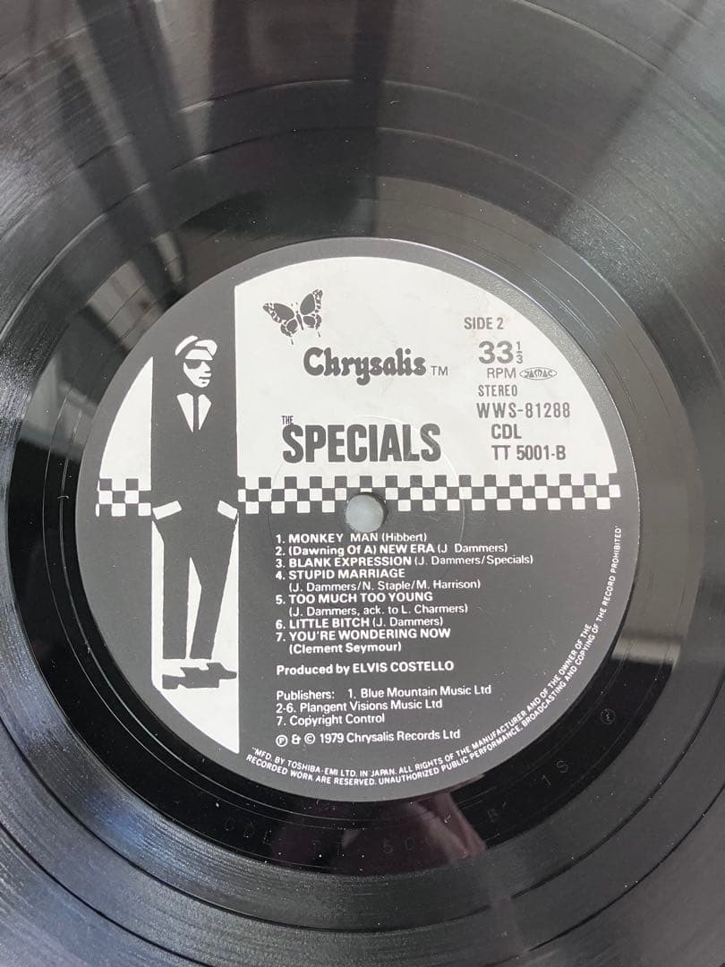 SPECIALS スペシャルズ　パンク　スカ　LPレコード