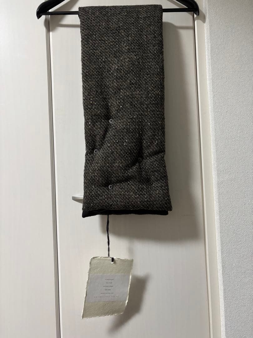 小物 Omar Afridi 21AW Verb Scarf BROWN DOBBY