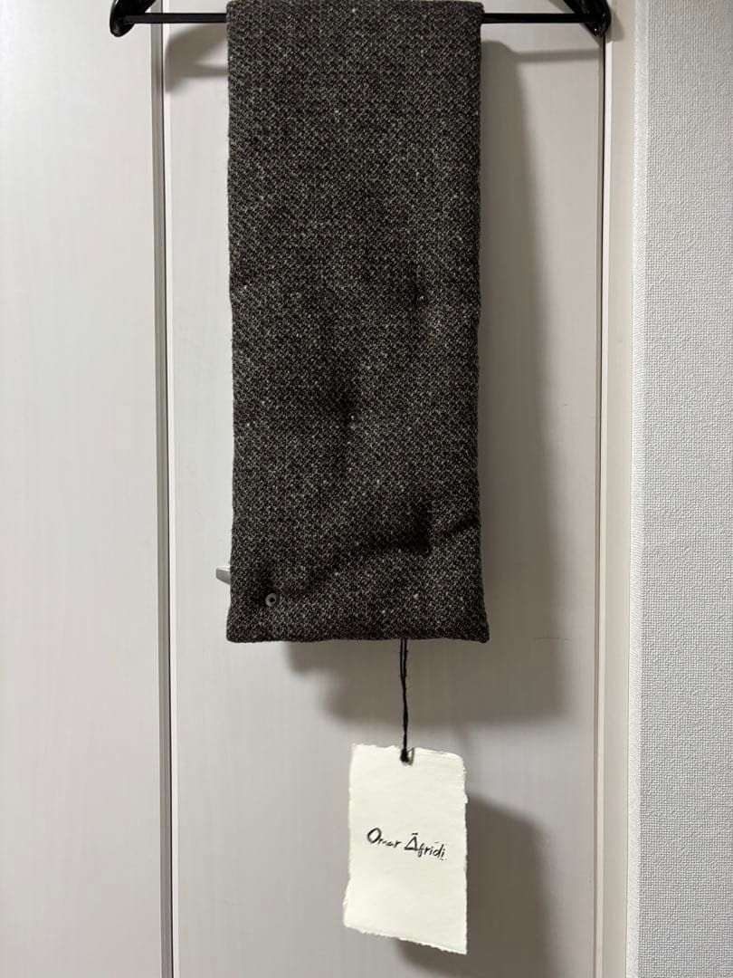 小物 Omar Afridi 21AW Verb Scarf BROWN DOBBY