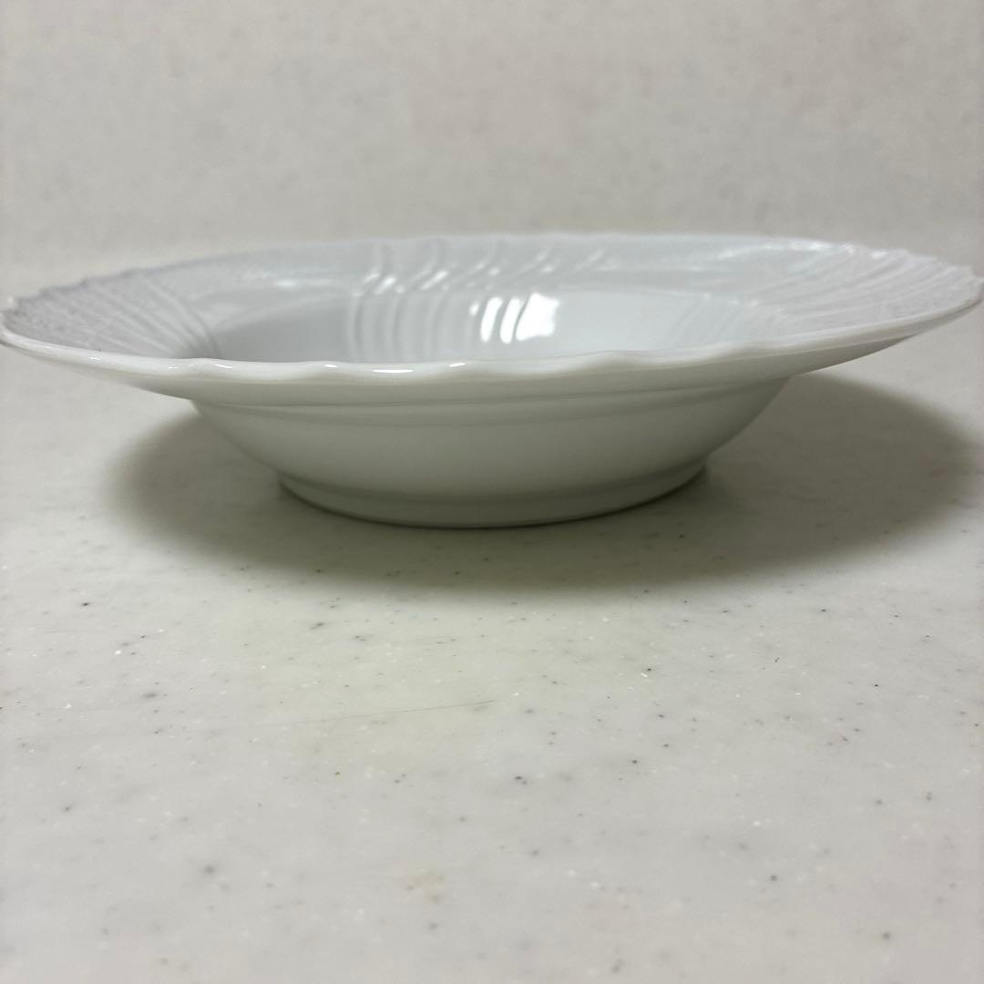 【美品】リチャードジノリ　ベッキオホワイト　スープ皿2枚