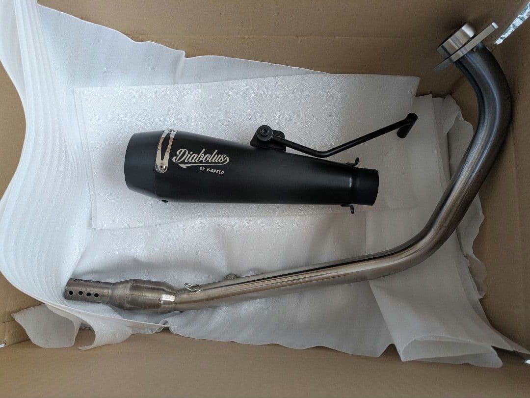 レブル250 ディアブロ エキゾースト フルシステム ダークサンダー