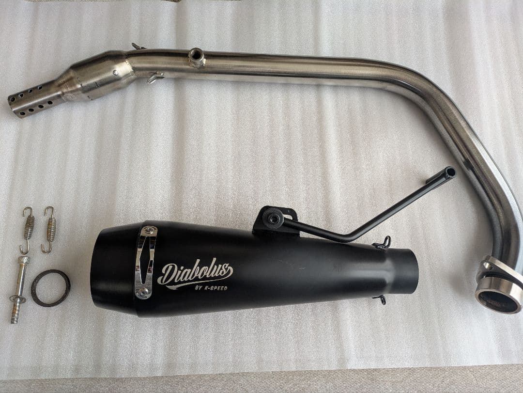 レブル250 ディアブロ エキゾースト フルシステム ダークサンダー