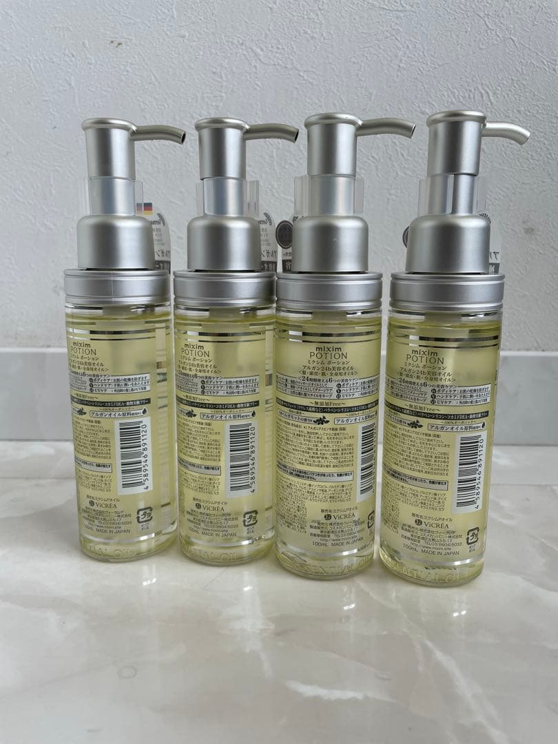 mixim POTION ボディ＆ヘアオイル 4本セット
