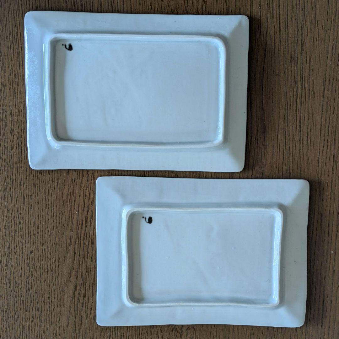 内村七生　ボタニカル　マグカップと長角平皿　2セット