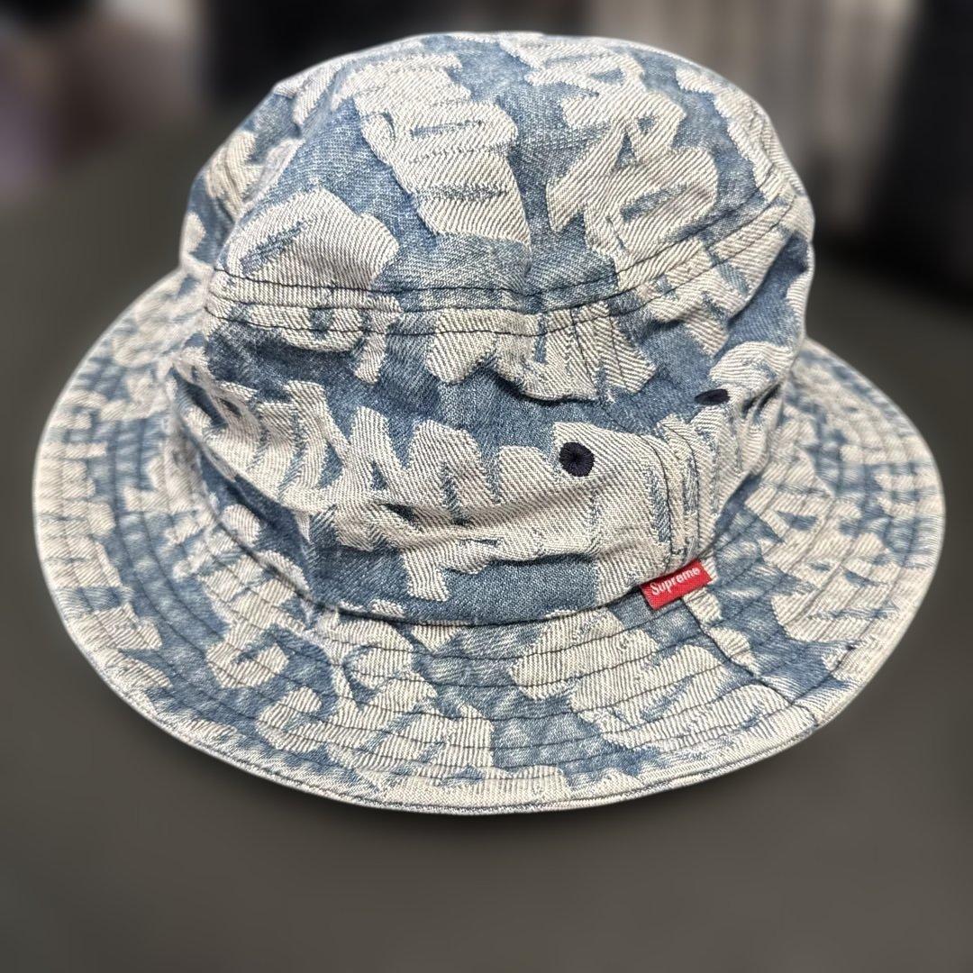 たぁ Fat Tip Jacquard Denim Crusher