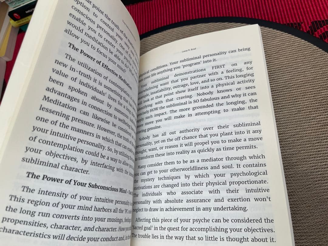 洋書 YOUR SUBCONSCIOUS BRAIN