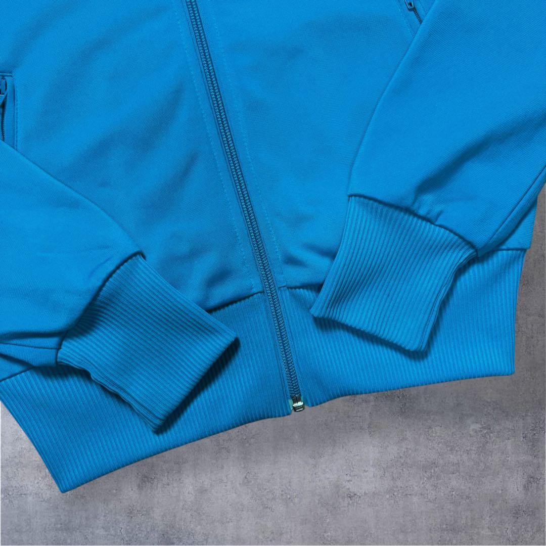 【激レア】adidasファイヤーバードトラックジャケット青/ピンクMレトロ古着