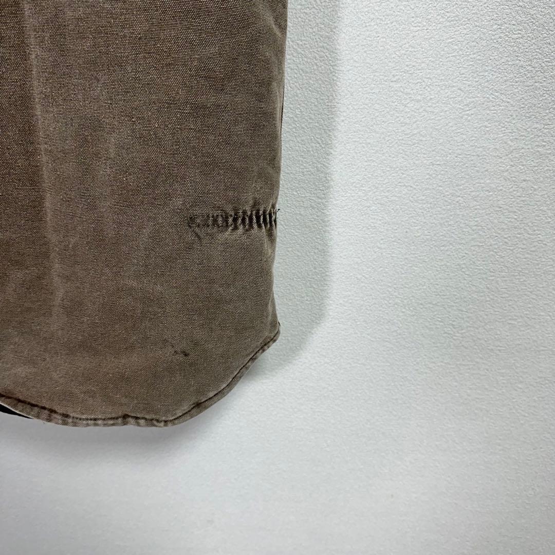 80s 90s 鬼フェード Carhartt ダックベスト USA製