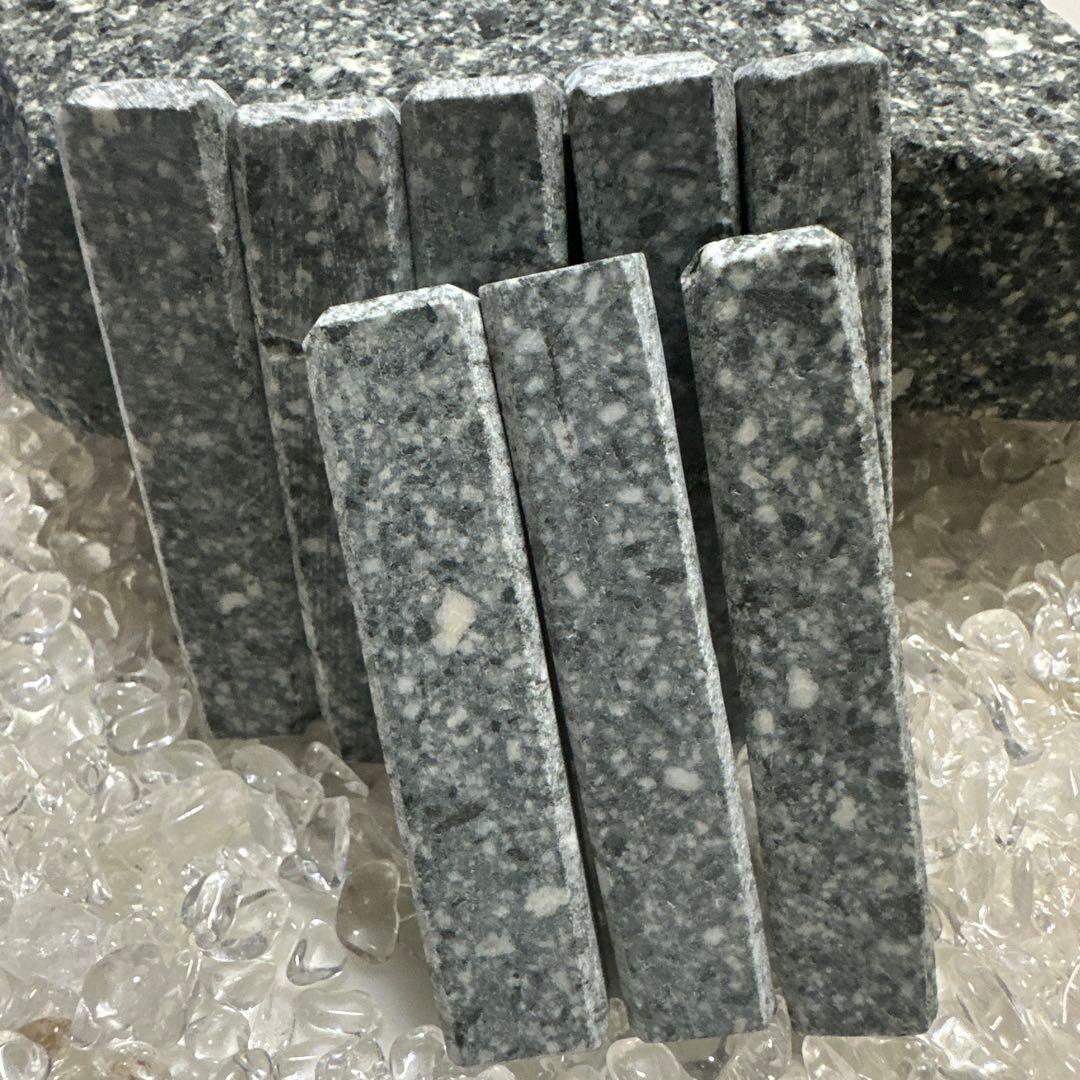 【遠野霊石】感謝の石 手作りスティック9本｜ペットボトルサイズ・波動水用