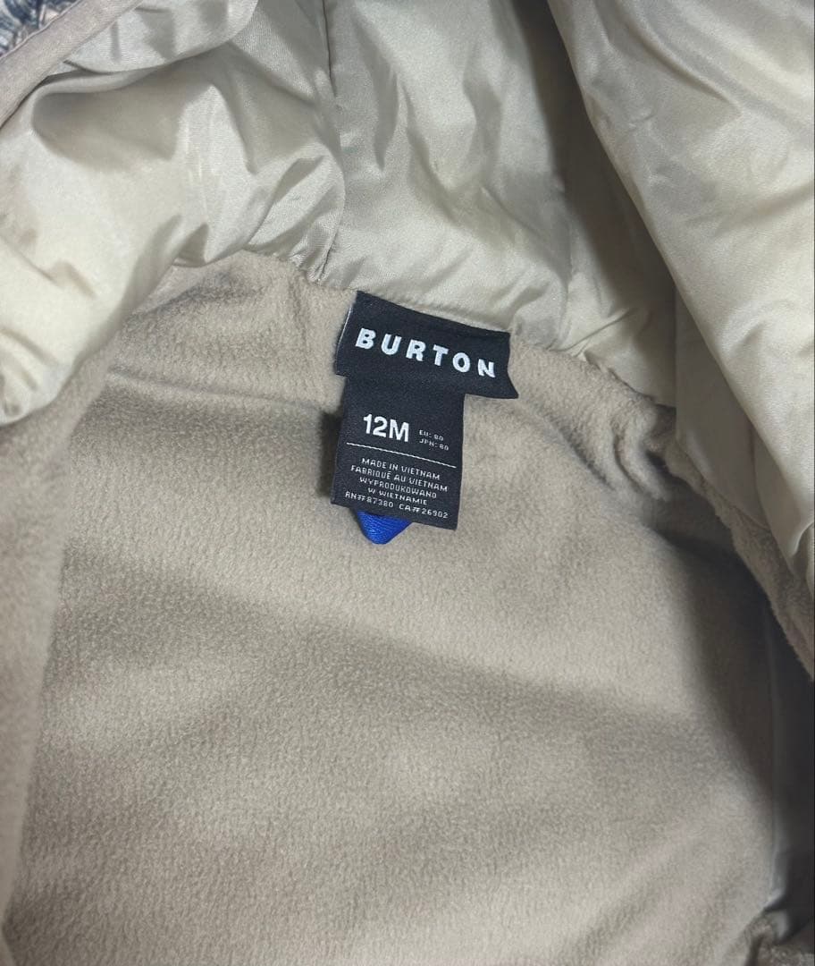 Burton ベビー　キッズ　スノボウェア　値下げしました