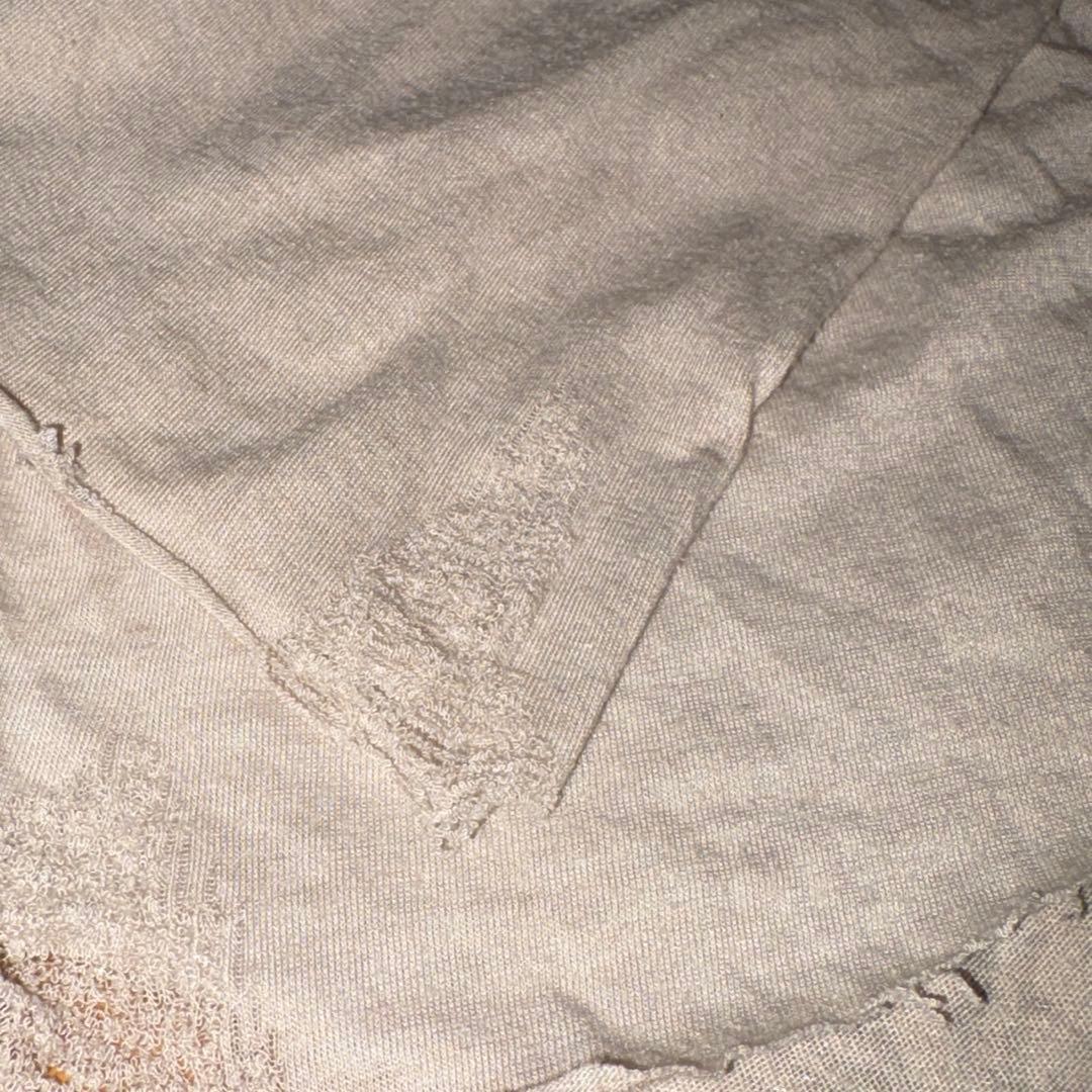 トップス 14th addiction leopard back cross long T