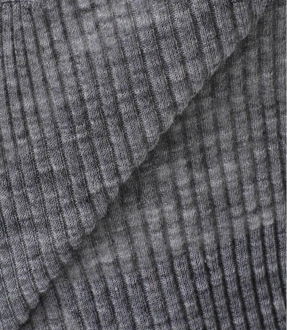 NOBLE アルパカミックスシアーポロニット