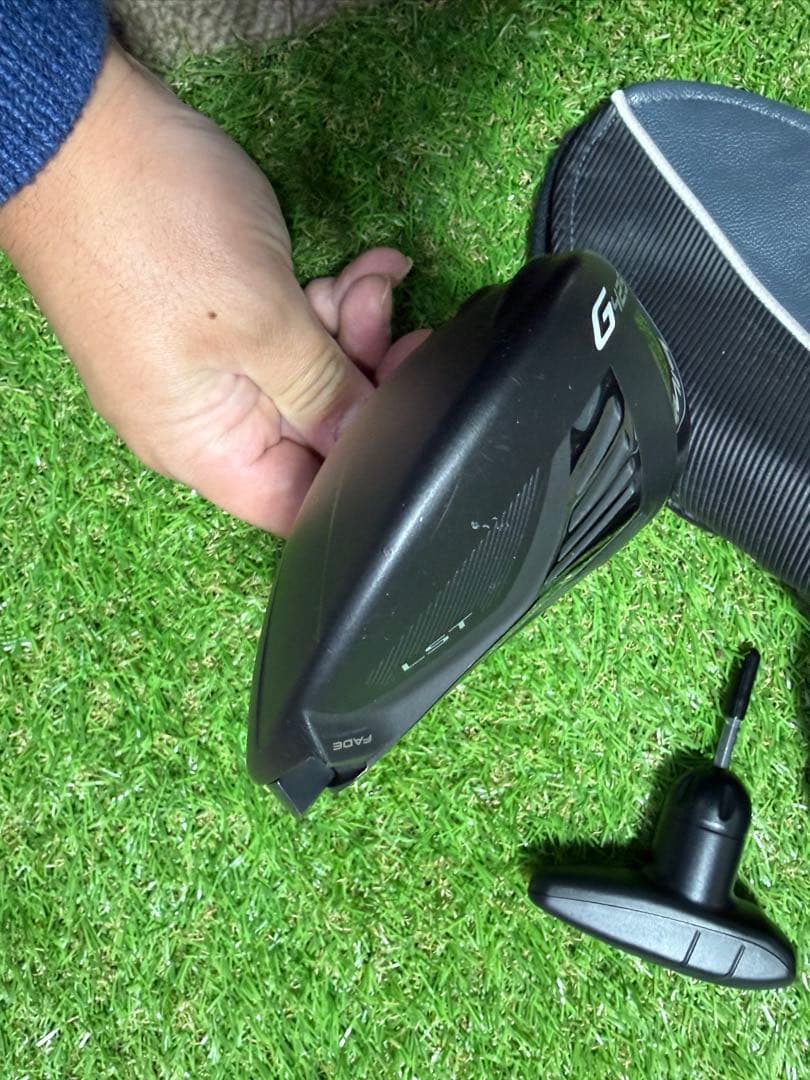 PING G425 LSTドライバー 10.5度 ヘッド単品ヘッドカバーレンチ付