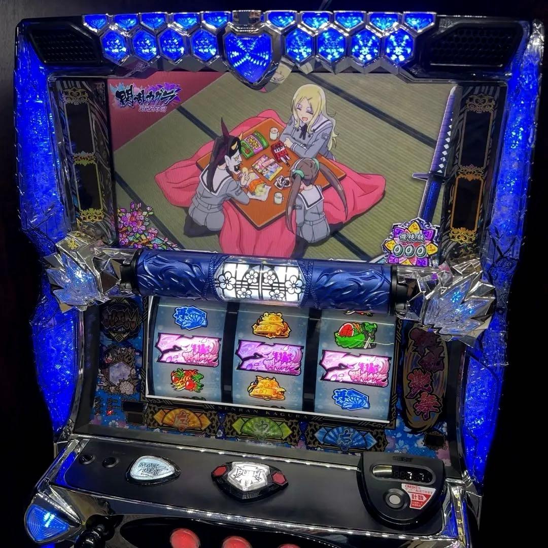 スマスロ「閃乱カグラ2」　パチスロ実機　送料無料