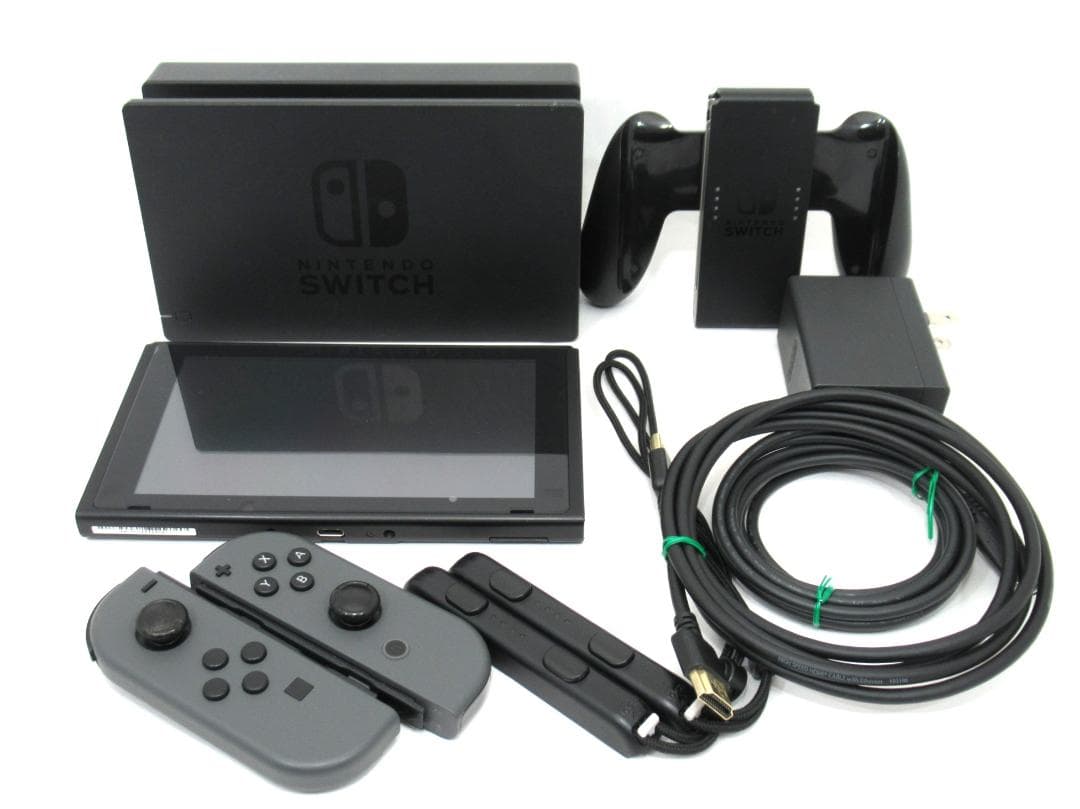 【動作品/訳あり】Nintendo Switch HAC-001 グレー L49