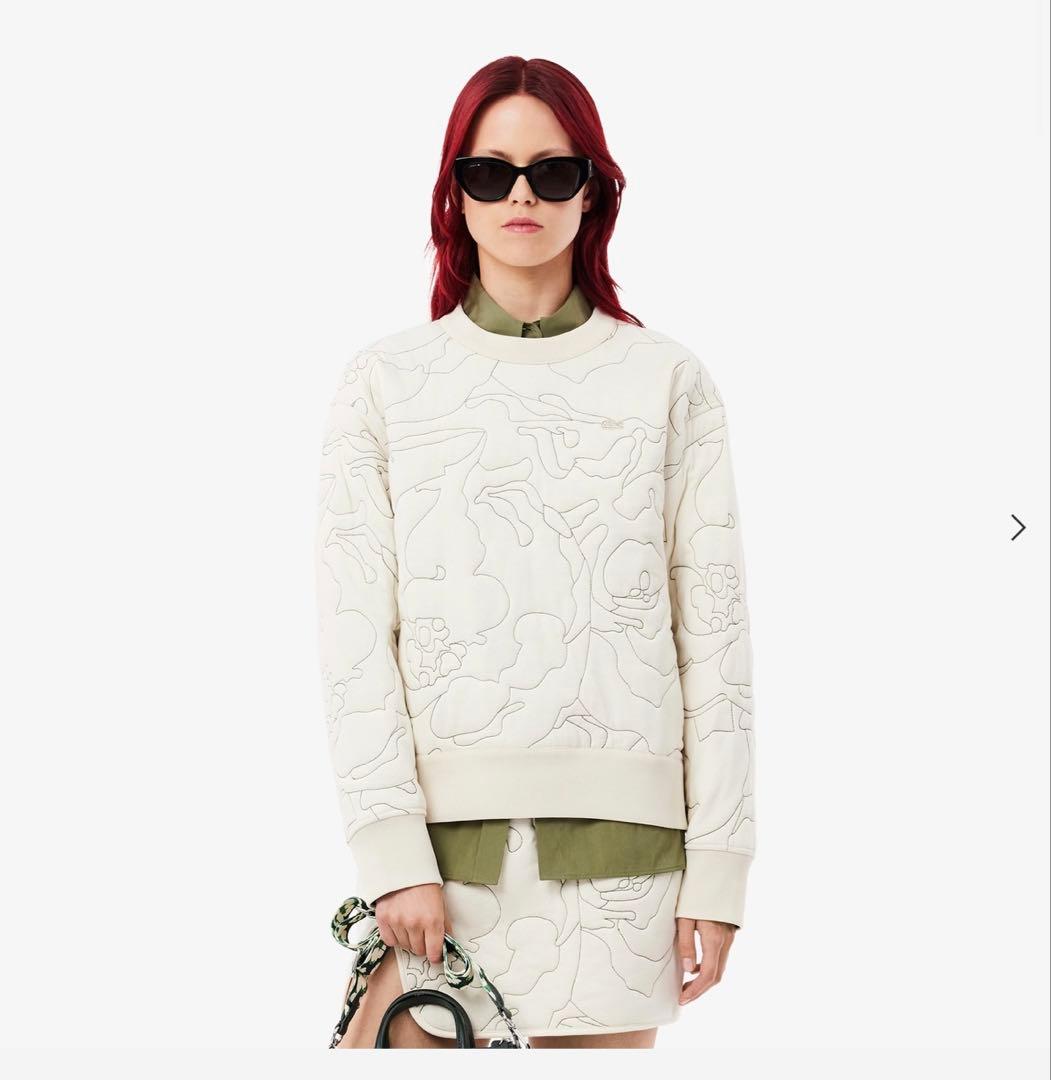 LACOSTE ラコステ リバーシブル キルティングクルーネック