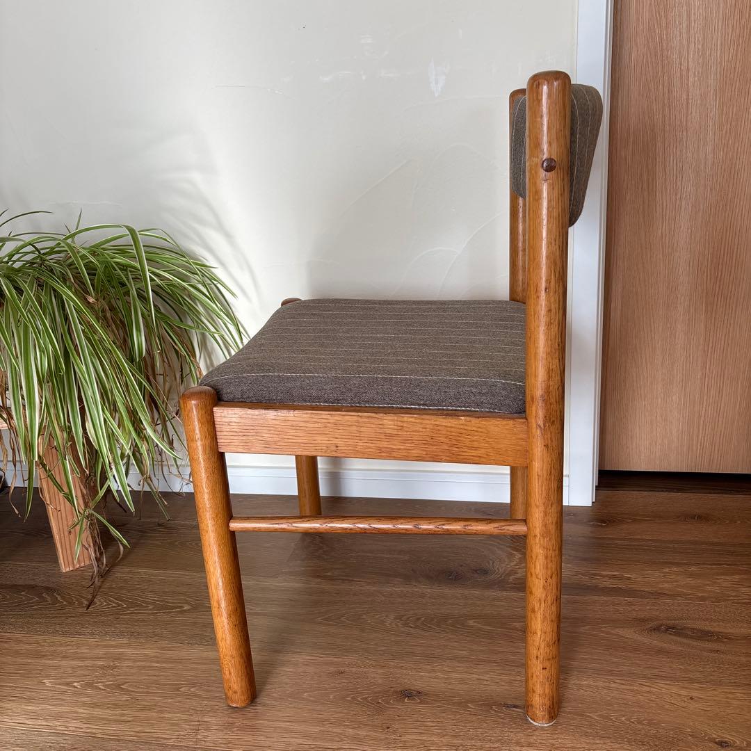 値下げ北欧ヴィンテージ　ダイニングチェア　デンマーク　椅子　オーク