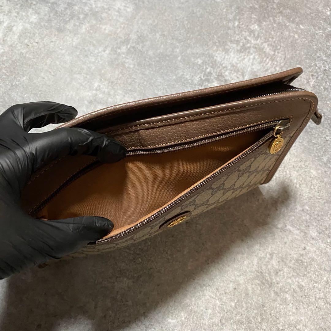 バッグ Vintage Gucci GG hardware clutch bag