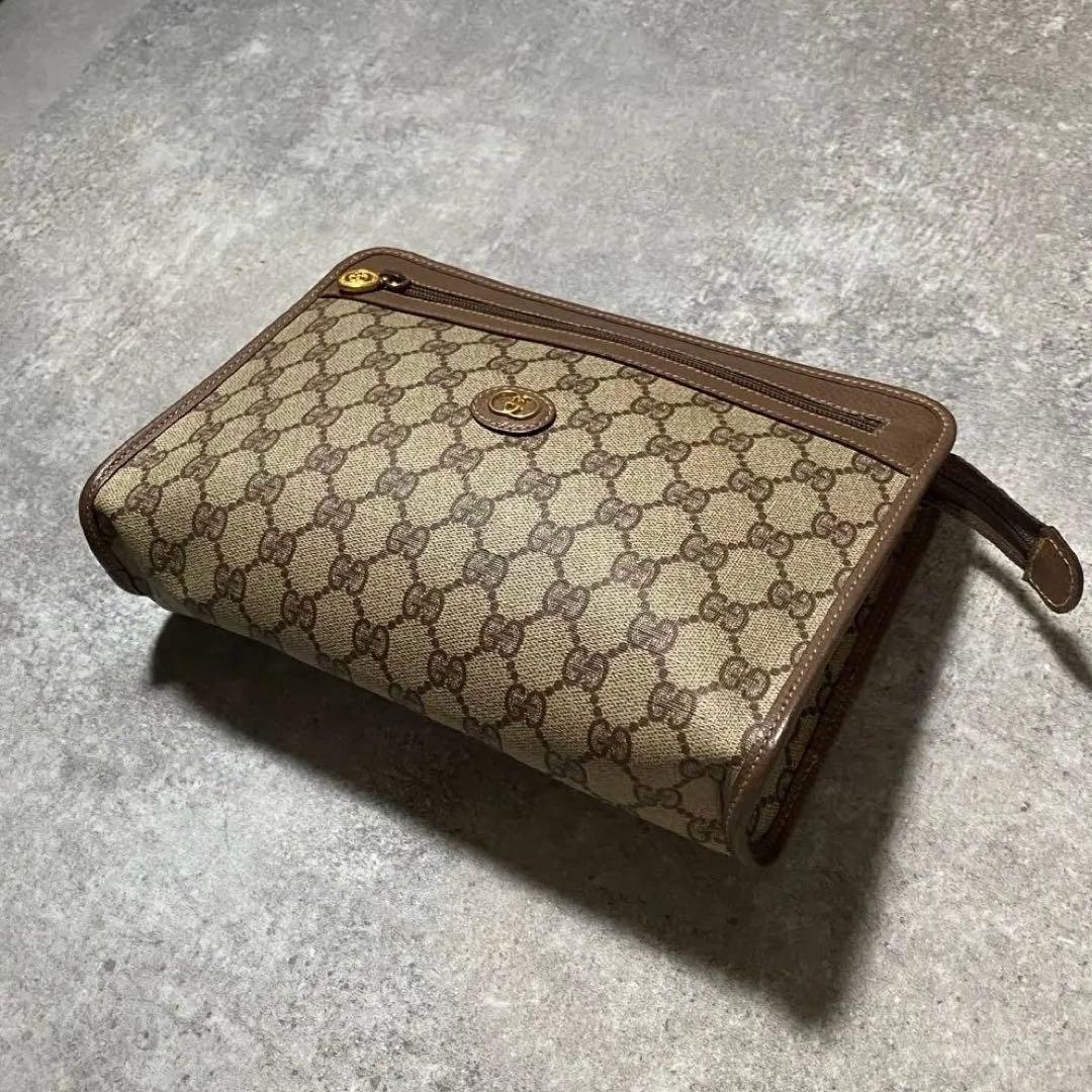 バッグ Vintage Gucci GG hardware clutch bag