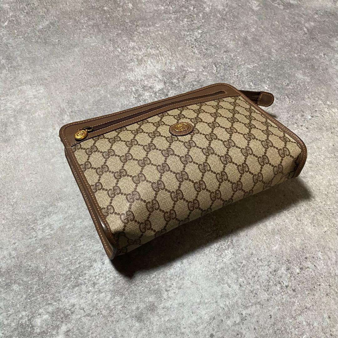 バッグ Vintage Gucci GG hardware clutch bag