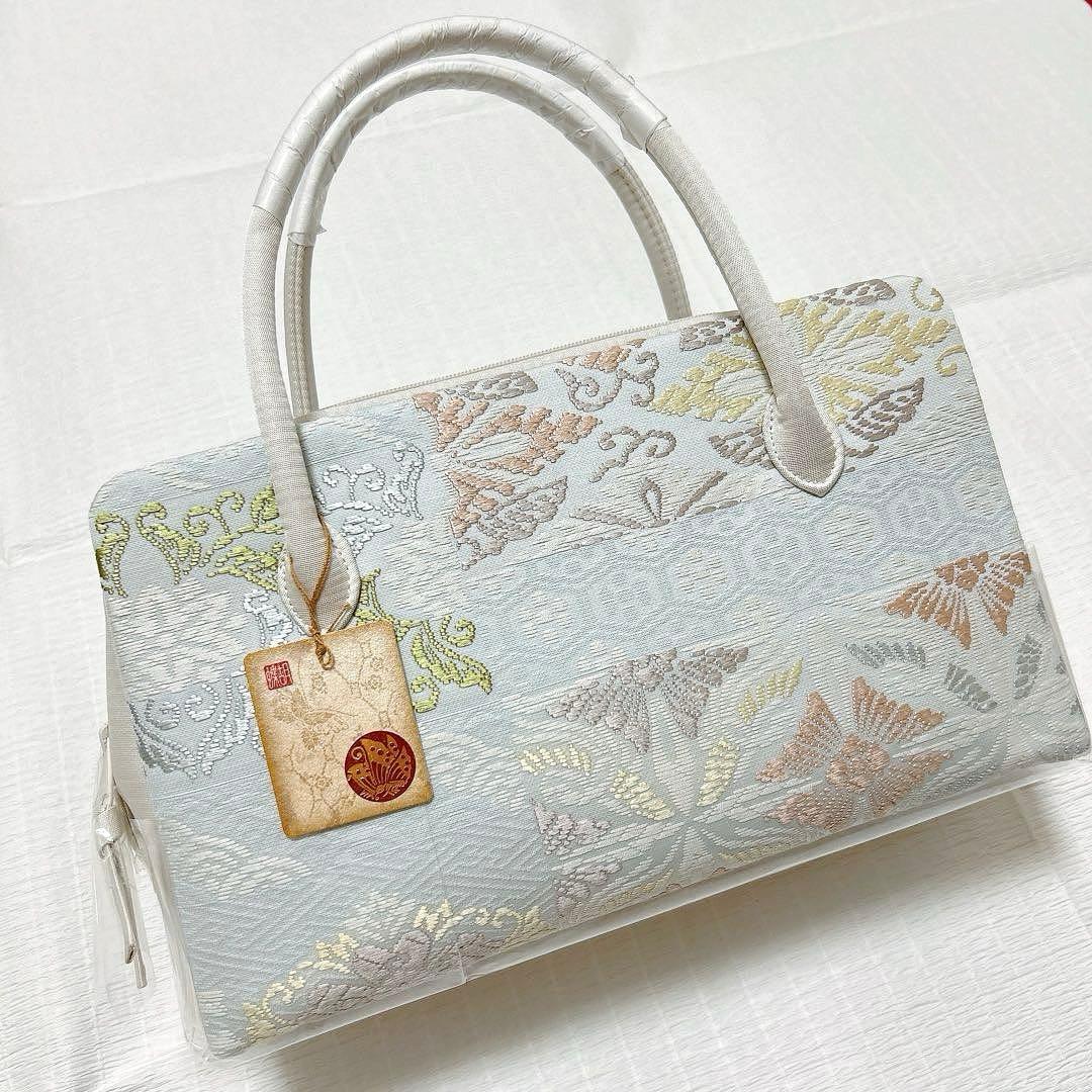 【専用】神田胡蝶　利休バッグ　唐織　逸品　新品未使用品